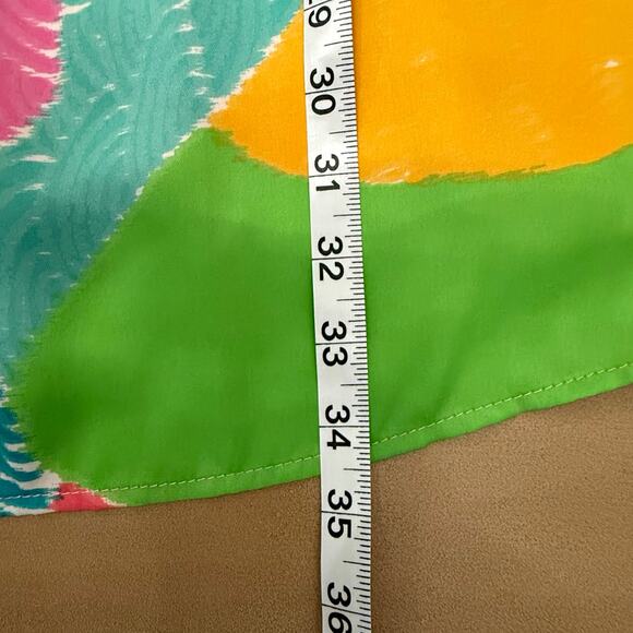 NWT Women Adrienne Medium Multi colored Shirt Dress - Picture 5 of 7